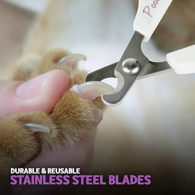 Cat Nail Clipper, Dog Nail Trimmers – Pet Claw Scissors for Cats, Dogs, Rabbits & Small Animals – Sharp Stainless Steel Professional Grooming Tool - Gentle Yet Effective