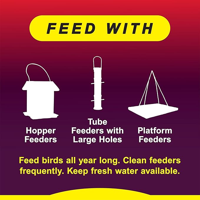 Wild Delight Advanced Formula Squirrel Away Zero Waste Wild Bird Food 5lbs