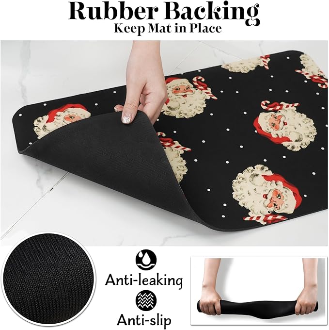 Dog Cat Food Mats for Floors, Absorbent Dog Bowl Mats for Food and Water, Quick Dry Pet Food Mat Non-Slip Dog Accessories Pet Supplies