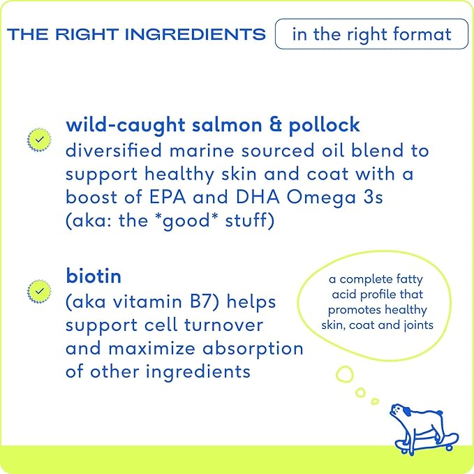 Native Pet Omega Oil for Dogs & Pumpkin for Dogs | Dog Fish Oil Supplements | All-Natural, Organic Pumpkin Fiber for Dogs | 8 Oz. Omega Oil & Pumpkin Powder