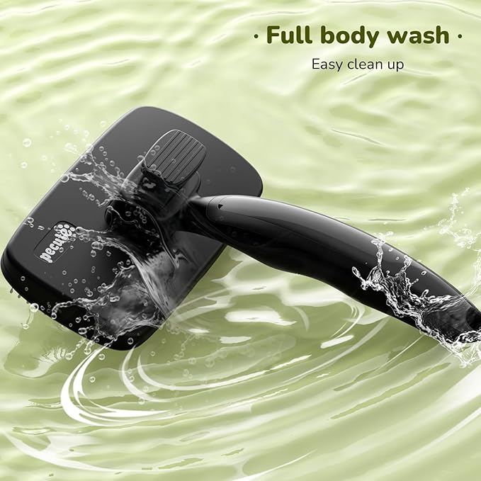 Pecute Self-Cleaning Slicker Brush for Dogs, Cats, Lightweight Dog Brush for Shedding Massaging Grooming, Cat Brush Gently Removes Loose Fur Undercoat for Dogs Cats Rabbits of All Hair Types