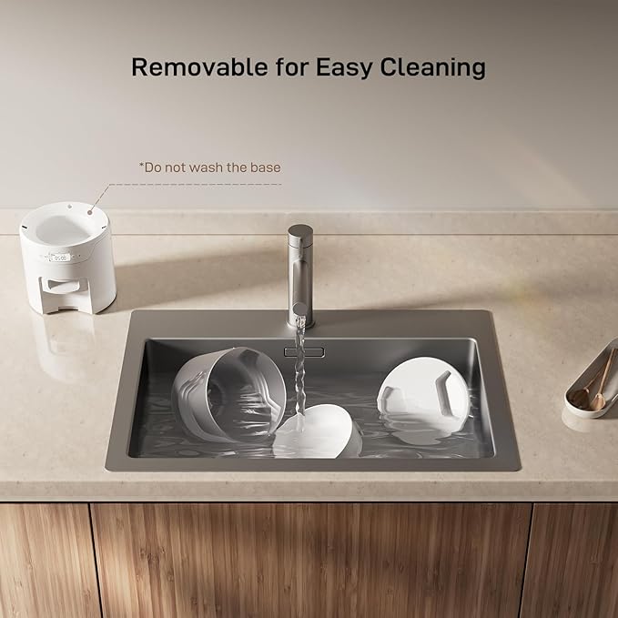 Automatic Cat Feeder: 3L Auto Food Dispenser with Timed Feeding| 6 Meal Programmable& 1-20 Portion Precise Control- Easy to Clean & Setup for Cat Indoor| Desiccant Bag Keep Food Fresh