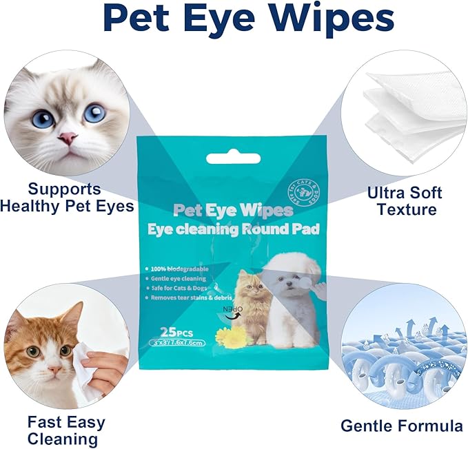 Pet Eye Cream, Health Premium Tube Eye Cream Suitable for Dog, Cat, Cattle, Horse, Sheep, Squirrel, Bird Fit for All Pets (3.5gr/1 Per Tube) 1 Pack