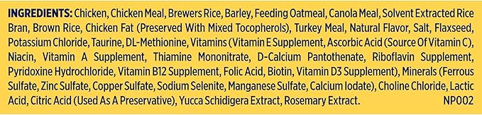 Nature′s Recipe Chicken, Barley & Brown Rice Recipe Dry Dog Food, 12 lb. Bag