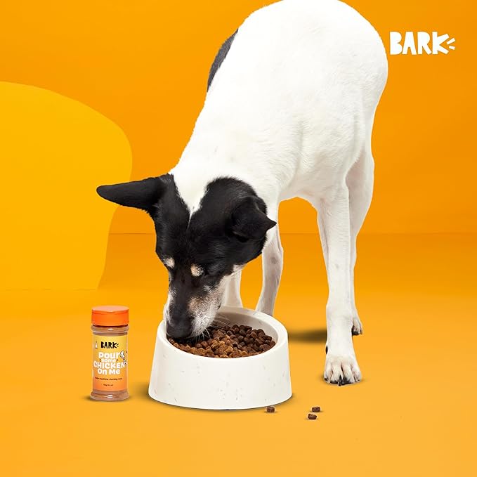 Barkbox Chicken Dog Treat Topper, High Protein Ingredients for All Breeds, Rosemary Extract for Large & Small Breeds, Elevate Dog Food Dining - Shake & Pour for Dog Bowls