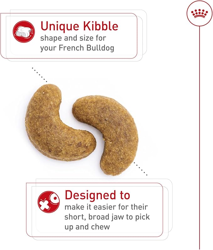 Royal Canin Breed Health Nutrition French Bulldog Adult Dry Dog Food, 30 lb Bag