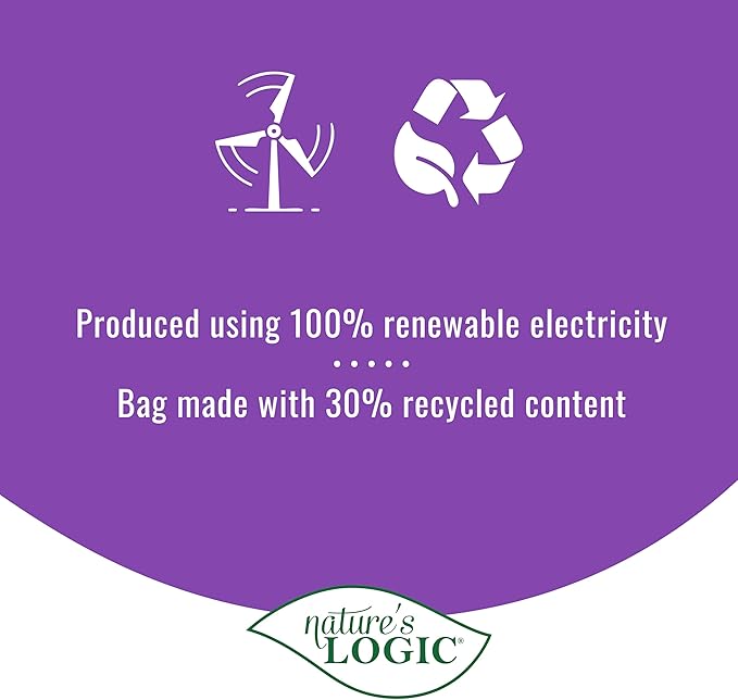 NATURE'S LOGIC Dry Dog Food - 100% Natural - No Synthetics - for All Ages, Sizes, Breeds - Free from Common Allergens, High Protein - Rabbit Meal Feast, 13lbs