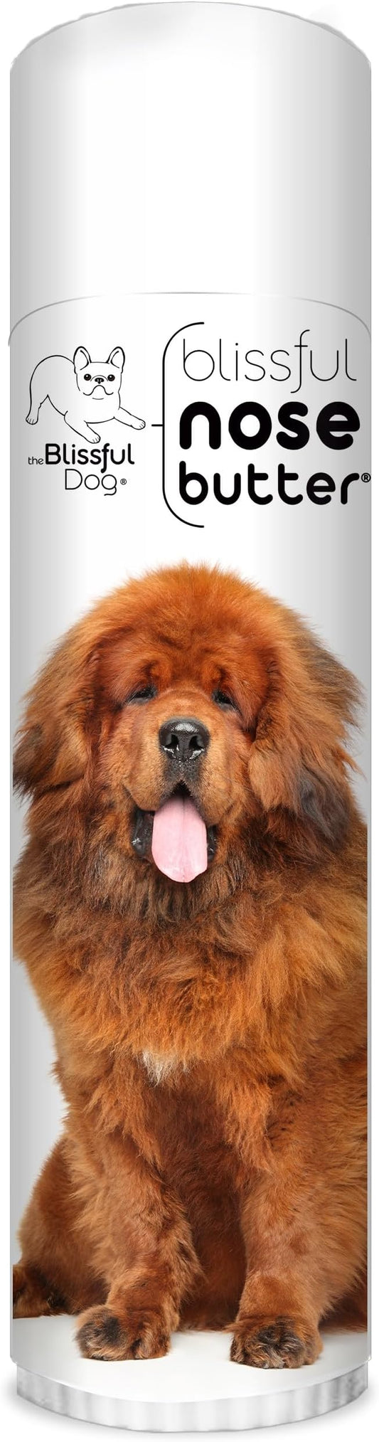 The Blissful Dog Tibetan Mastiff Nose Butter for Dry, Cracked Skin, Lick-Safe Dog Nose Balm with Moisturizing Shea Butter, Almond, Olive, and Essential Oils, Pet Supplies, Uncented, 0.50 oz.