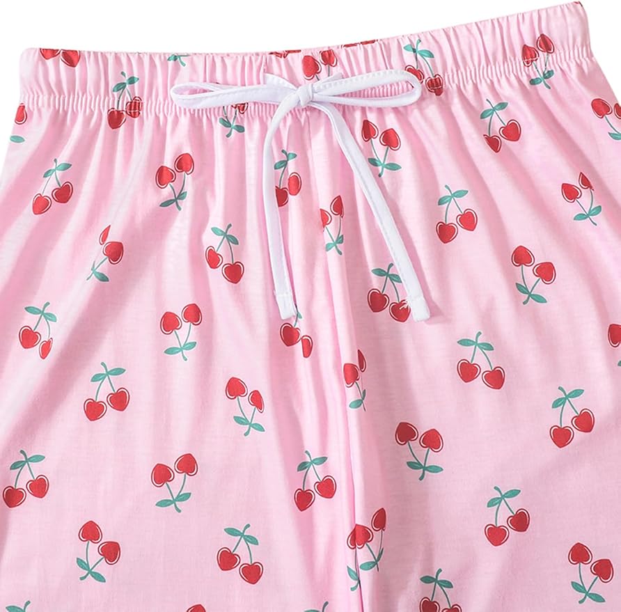 YIJIU Women's Sleepwear Long Sleeve Top and Pants Pajama Set Panda Print Nighty