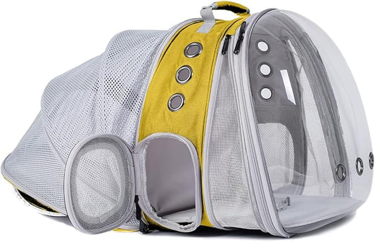 Dual Expandable Cat Backpack Carrier, Fit up to 20 lbs, Expandable Pet Carrier Backpack for Large Fat Cat and Small Puppy