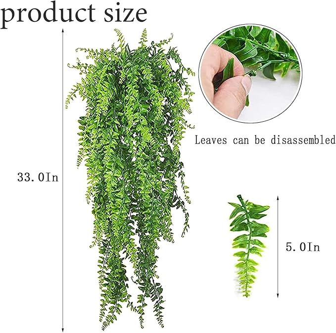 Crested Gecko Tank Accessories,Gecko Coconut Hut Hideout with Ladder Reptile Hammock Lizards Hanging Plants Flexible Climbing Jungle Vine Leaves Terrarium Decor