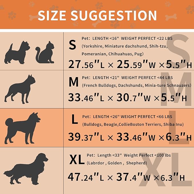 HAOMAIJIA Dog Couch Bed for Large Dogs, Non Slip Pet Couch Covers for Sofa Thick Soft Washable Dog Couch Cover Protector All Seasons Universal Dogs and Cats Bed Mat (Navy Blue, Large)