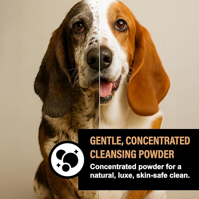 Dog Bubble Bath Shampoo Alternative – Cranberry Spice with Oatmeal, Honey & Coconut, Natural Pet Spa Soak, Gentle Puppy Wash, Dog Gift - 12 Baths (Cranberry Spice)