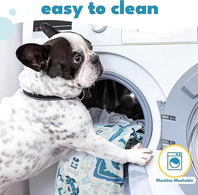 NALALAS Large Washable Pee Pads for Dogs | Reusable, Waterproof & Ultra Absorbent Puppy Pads | Dog Pee Pads, Anti-Slip, Leakproof & Quick Dry Pet Training Mat | Whelping Pad, Puppy Mat & Crate Pad