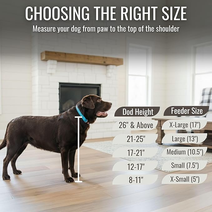 GrooveThis Woodshop - Personalized Elevated Triple Dog Bowl Stand for Large, Medium, Small, X-Small Dogs - 3 Stainless Steel Food and Water Bowls - Raised Dog Dish with Internal Storage (Large, Brown)