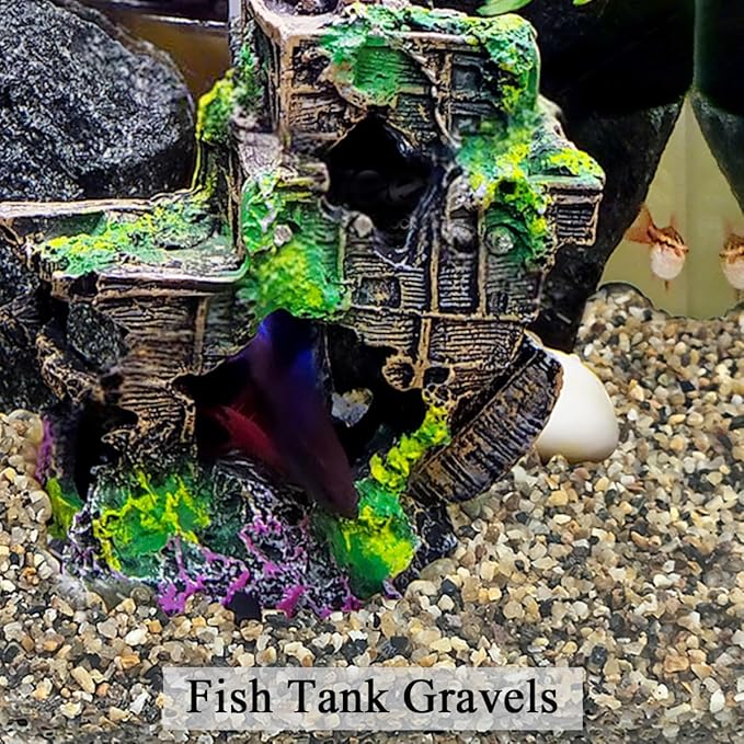 2 lbs Aquarium Sand. 1/16 Inch Coarse Pea Gravel for Fish Tank Substrate, Terrariums, Vase, Plant, Soil Cover and Outdoor Landscaping Small River Stones
