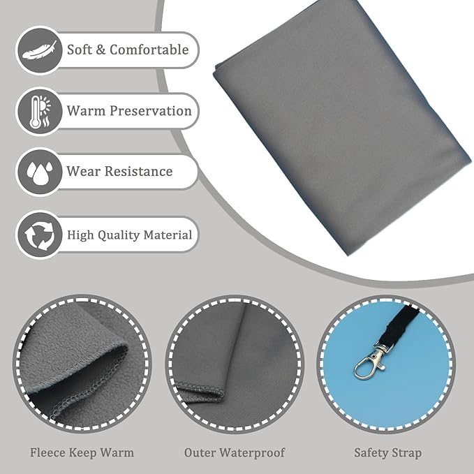 Dog Sling Carrier for Small Dogs, Up to 11 lbs, Dog Carrier Sling is Easy to Carry, Hand Free, Keep Warm, Grey