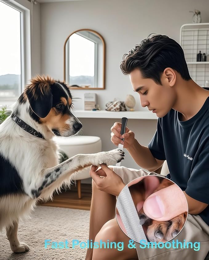 Large Dog Nail Clippers Wide Jaw Opening Heavy Duty Dog Nail Trimmer Cat Claw Clippers(Black)