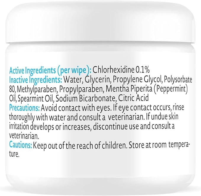 Truclens Dental Wipes fro Cats and Dogs (50 Count)…