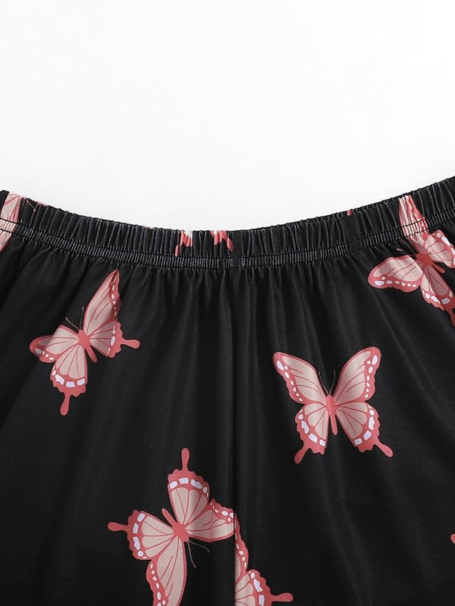 YIJIU Women's Sleepwear Long Sleeve Top and Pants Pajama Set Panda Print Nighty