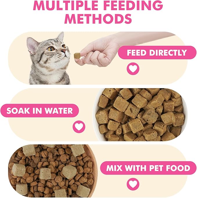 Freeze Dried Cats & Dogs Raw Treats, All Natural Single Ingredient Chicken Liver, High Protein Healthy Pet Training Treats or Food Topper, 10.6 oz