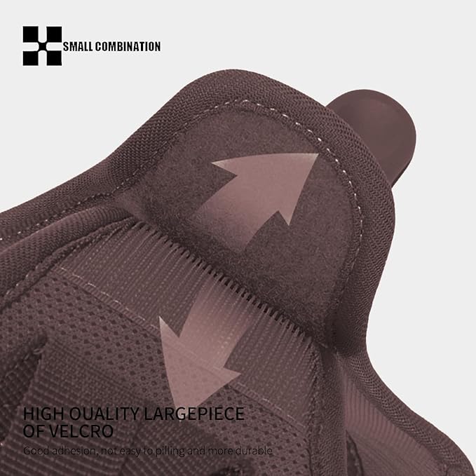 Adjustable Dog Harness with Leash, Reflective Mesh, No-Pull Design，Matching Lead Rope (Brown, L)