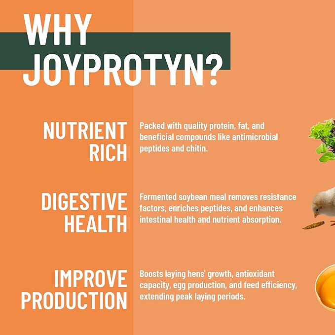 2LB Dried Black Soldier Fly Larvae for Chicken– 85X More Calcium Grubs Than Mealworms for Strong Eggshells & Healthy Growth - High Proteinfor Chickens, Birds, Ducks, Geese & Pets