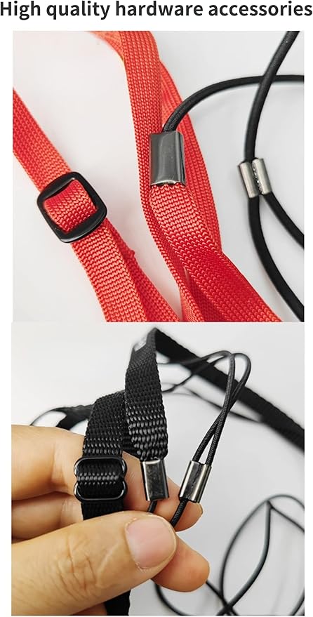 Adjustable Bird Harness with 78.7 Inch Leash, Outdoor Flying Training Rope Kit for Bird Parrots, Parrot Flying Rope Straps Outdoor Training Traction Rope for Small Medium Large Size Birds (XL)