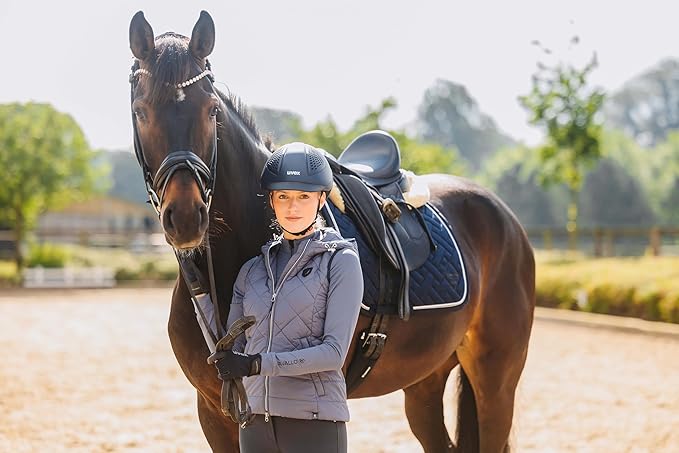 uvex exxential III MIPS - Lightweight Unisex Riding Helmet - Individual Size Adjustment - Navy mat XXS-S