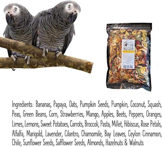All Natural Parrot Food - Flora