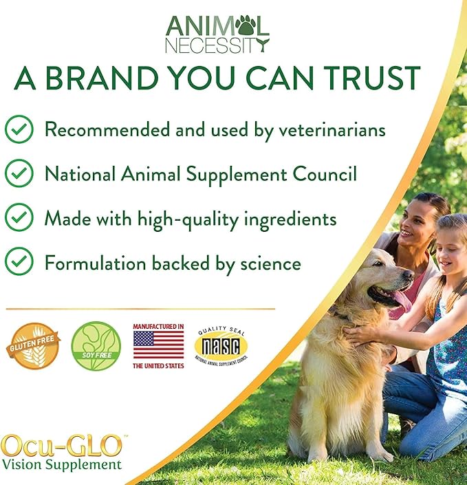 Ocu-GLO for Medium to Large Dogs, 11+ lb, 90 Count