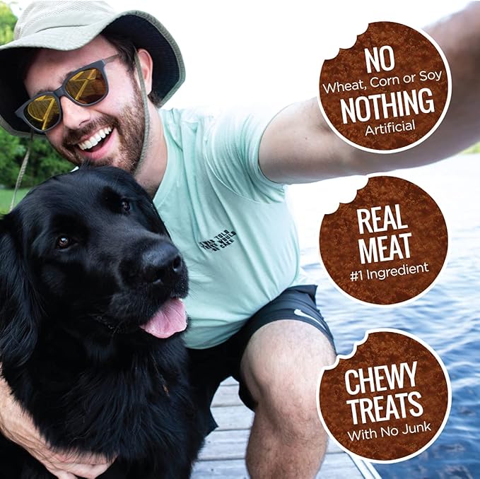 Smart Cookie All Natural Soft Dog Treats - 4 Flavor Variety Pack (5oz Each) - Healthy Dog Treats for Dogs & Puppies with Allergies, Sensitive Stomachs - Chewy, Grain Free, Made in USA