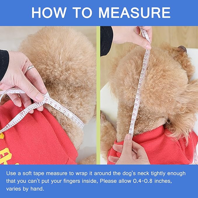 Soft Dog Cone, Lightweight Elizabethan Collar for Dogs, Adjustable Soft Cones for Dogs/Cats to Stop Licking After Surgery, Cute Donut Cone of Shame Alternatives for Pets (Medium)