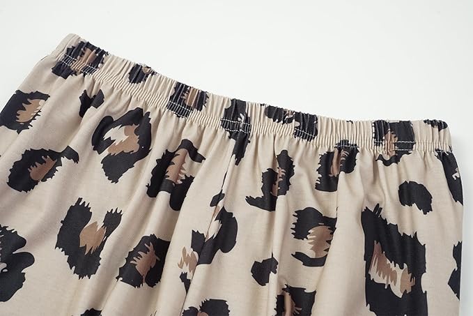 YIJIU Women's Sleepwear Long Sleeve Top and Pants Pajama Set Panda Print Nighty