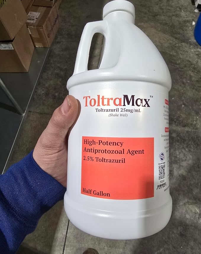 Toltrazuril 2.5% for Horses, Dogs, Cats, 1/2 Gallon, For Non-food chain animals, Chicken