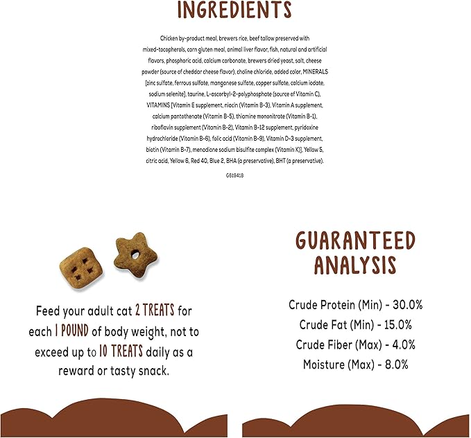 Purina Friskies Party Mix Cat Treats (Wild West Crunch, 2.1 Ounce (Pack of 6))