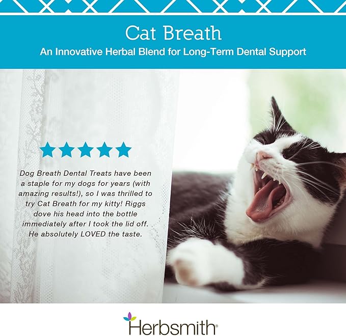 Herbsmith Cat Breath - Dental Support for Cats - 75g