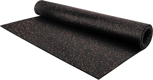Flooring Inc's 1/4" Thick Tough Rubber Flooring Roll | Flexible Recycled Rubber Floor Mats for Home Gym | Heavy Duty Rubber Mat for Home Gyms, Sheds, Horse Stall Mat or Trailer