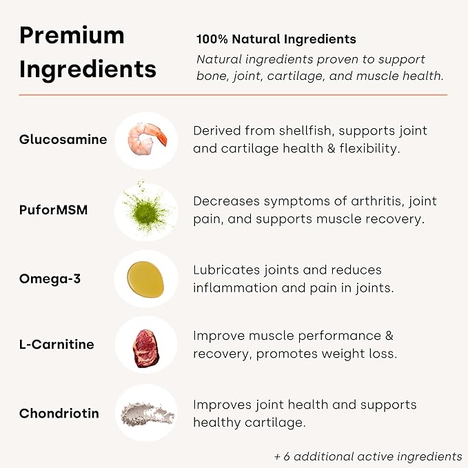 Joint & Recovery | 2-in-1 Joint & Muscle Chews. Help Reduce Pain & Increase Daily Activity. Helps with Arthritis and Pain Prevention. Tasty Trout Flavor.