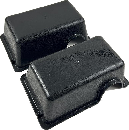 Small 2 Pcs Durable Reptile Hide Box, Ball Python Hide, Leopard Gecko Hide, Bearded Dragon Hide, Easy to Clean Reptile Hides Cave for Tank, Snake Hide Enclosure (7.48" x 4.72" x 2.56")