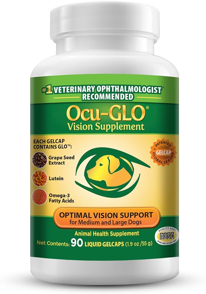 Ocu-GLO for Medium to Large Dogs, 11+ lb, 90 Count