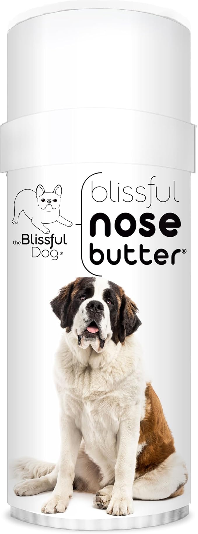 The Blissful Dog Saint Bernard Unscented Nose Butter - Dog Nose Butter, 2 Ounce