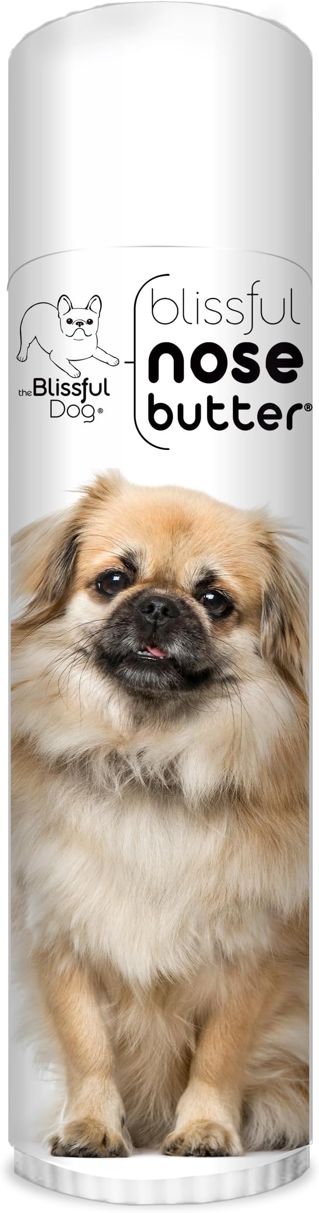 The Blissful Dog Tibetan Spaniel Unscented Nose Butter - Dog Nose Butter, 0.50 Ounce