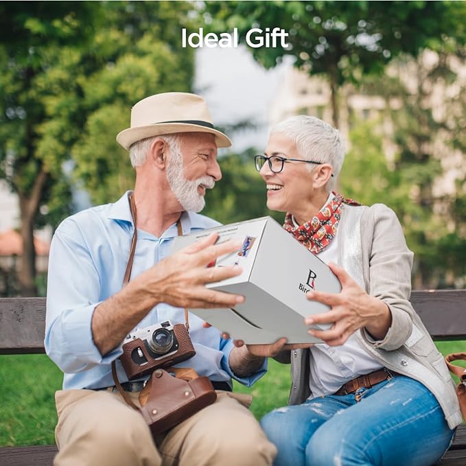 Birdkiss Smart Bird Feeder with Camera, Birds Watching Camera, Auto Capture Birds Videos & Motion Detection, AI Identify Species, Wireless Bird Feeders for Outdoors, Ideal Present for Mom