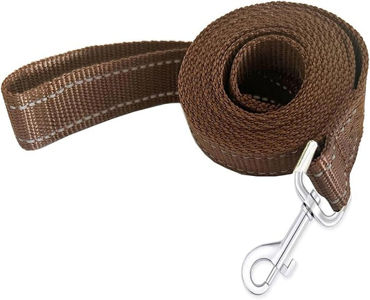 Reflective Dog Leash 4Ft /6 Feet Long, 3/4 Inch Wide, for Small and Medium Dogs