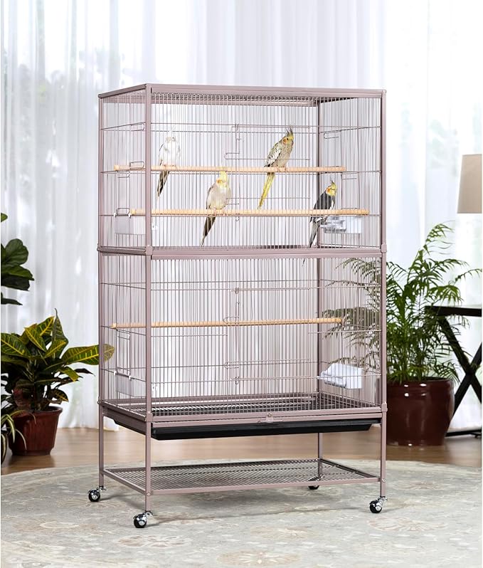 Prevue Pet Products Flight Bird Cage in Blush Finish (F042)