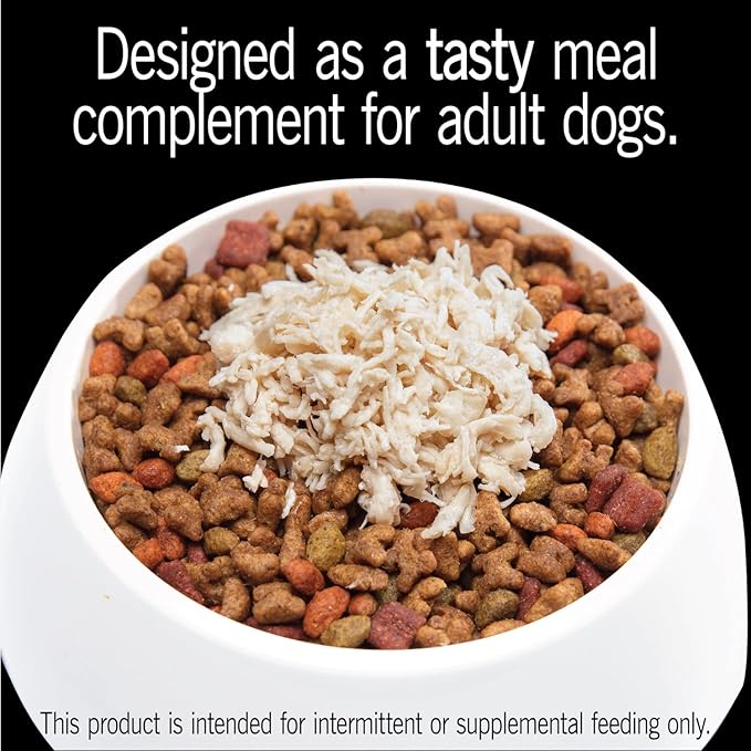 Cesar Simply Crafted Adult Wet Dog Food Meal Topper, Chicken, 1.3 oz. Tubs (24 Count, Pack of 1)