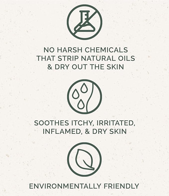 Chagrin Valley Soap & Salve Certified Organic Dog Shampoo and Conditioner – Dog Shampoo Itchy Skin Relief and Puppy Essentials - Natural Handmade Honey & Oats, 3.8 oz Bar Soap