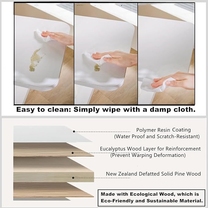 SHENGOCASE Modern Stylish 52.4 inches Tall Wooden Cat Tree Tower, Aesthetic Cat Condo Ladder with 5-Level Big Perch Platform Bed for Window Viewing Watching Large Scratching Post