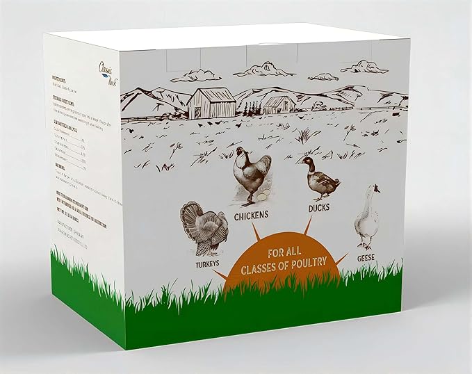 11 lb Black Soldier Fly Larva - BSFL is a high Calc-Rich Chicken Feed with More Calcium Than mealworms.It is a Pure Natural Food That Provides high Protein for Chickens and Birds